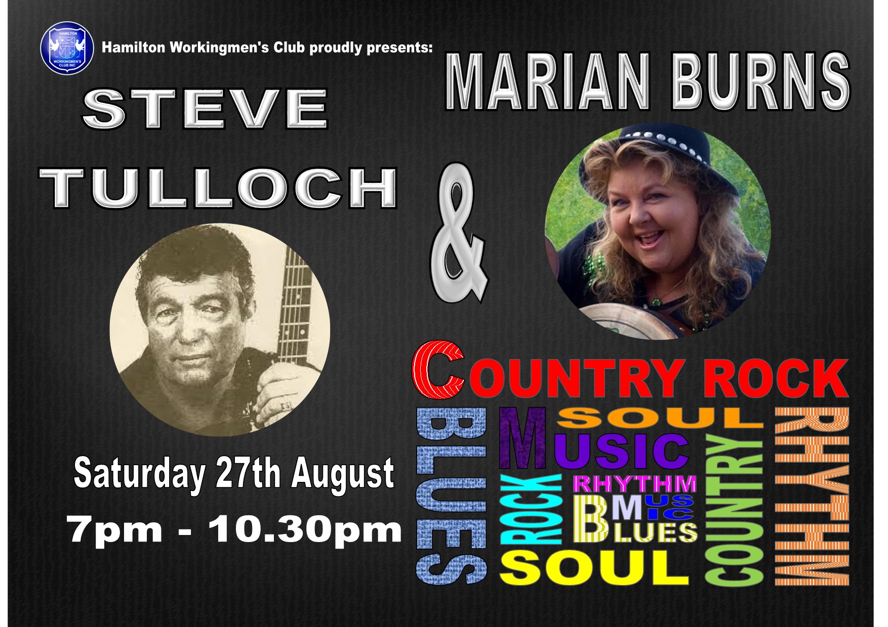 Steve Tulloch & Marian Burns 27th August 2022